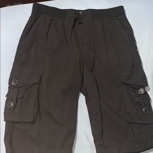 Boys Black Dress Shorts